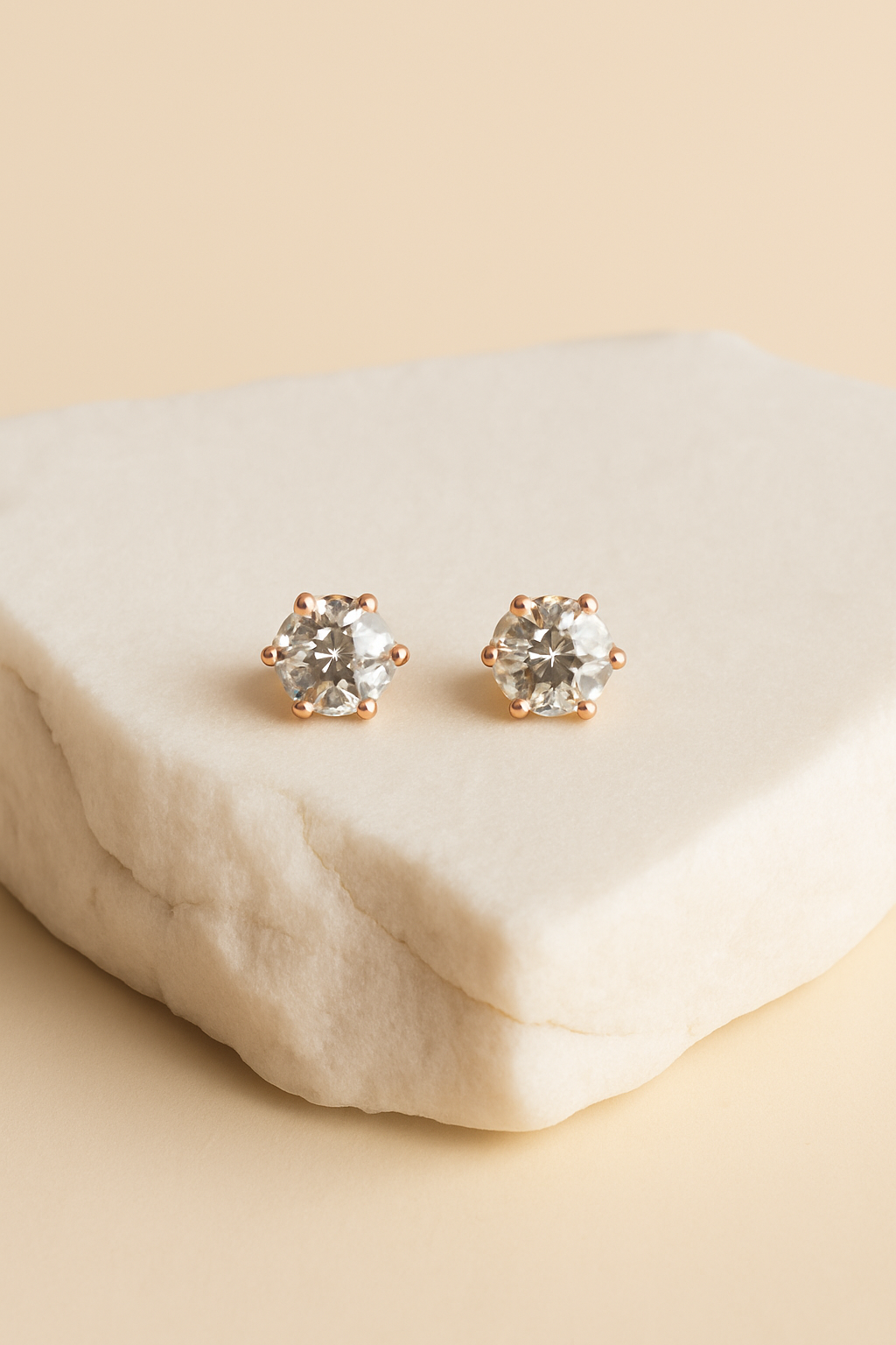 Lunavia 6-Pair Everyday Stud Earring Set – Minimalist Weekly Collection LE10328