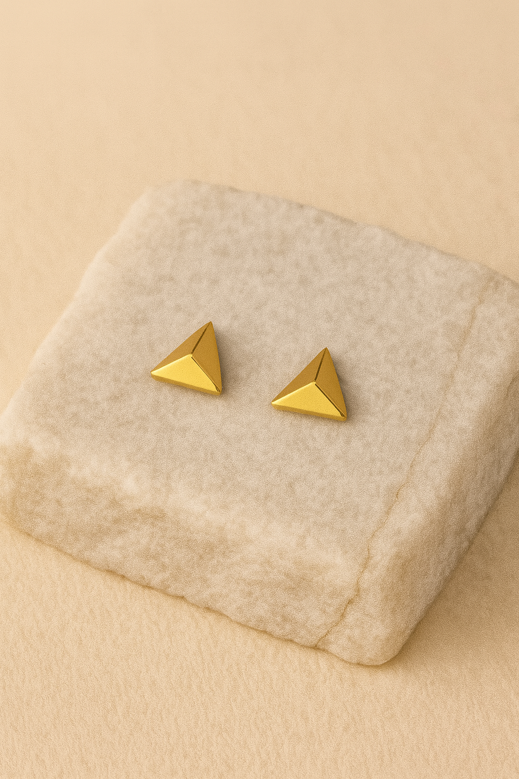 Lunavia 6-Pair Gold Stud Earring Set – Minimal Daily Wear Collection for Women LE10330