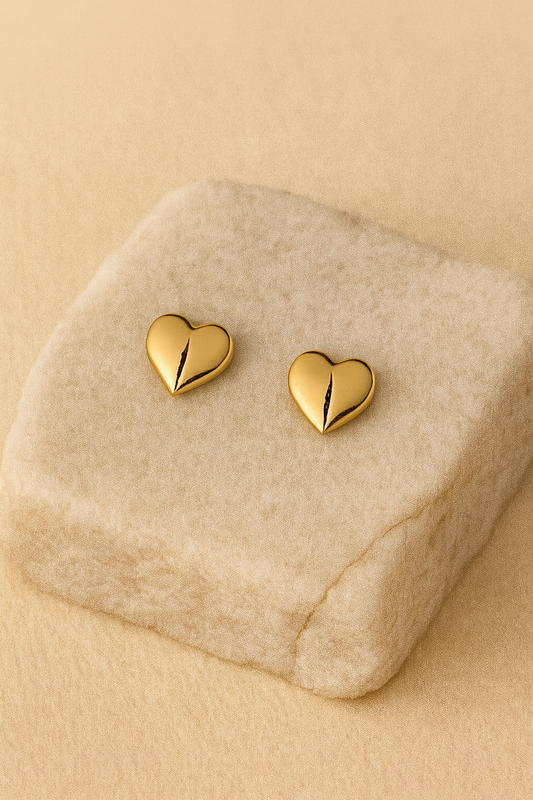 Lunavia 6-Pair Gold Stud Earring Set – Elegant Daily Wear Collection for Women LE10331
