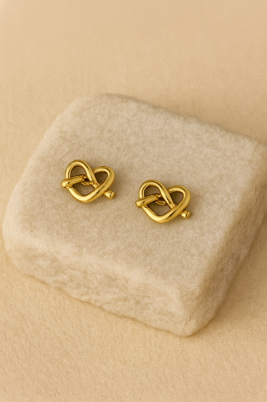 Lunavia 6-Pair Gold Plated Stud Earring Set – Elegant Minimalist Daily Wear Earrings for Women LE10335