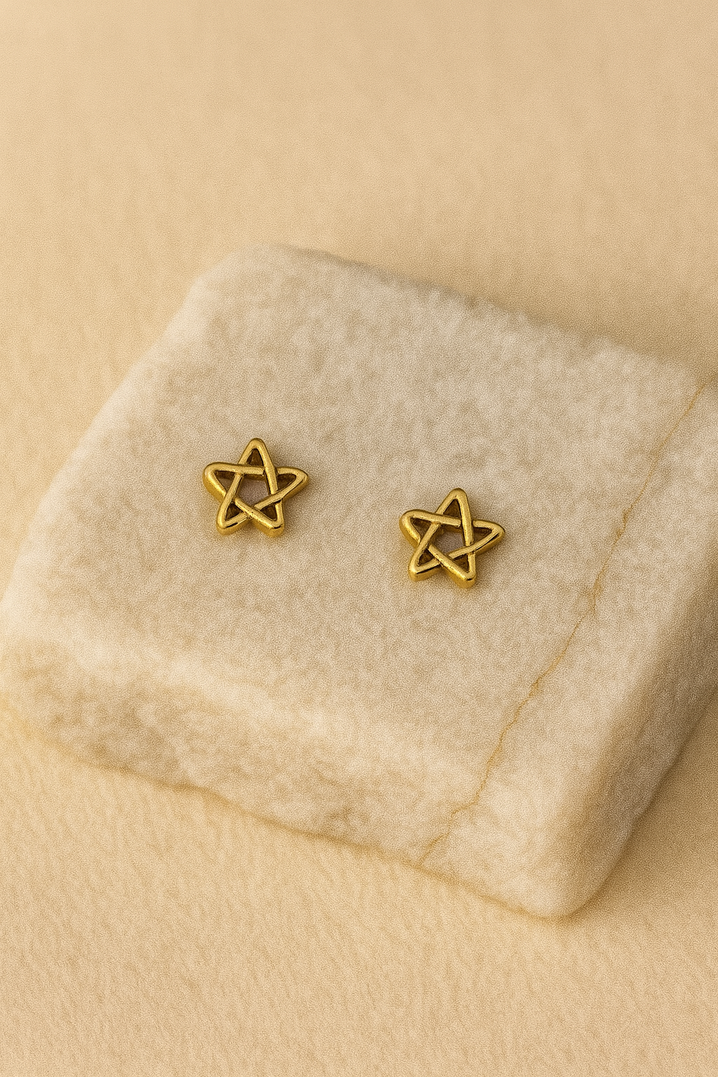 Lunavia 6-Pair Gold Stud Earring Set – Elegant Minimalist Earrings for Everyday Wear LE10336
