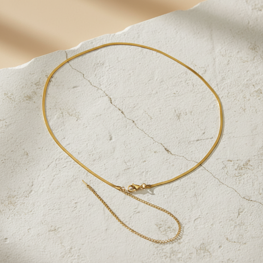 Minimalist Single Gold Waist Chain – Dainty Belly Chain Jewellery for Women LW10105