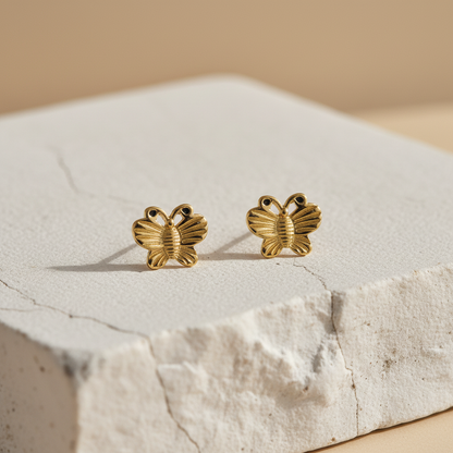 Lunavia 6-Pair Gold Plated Stud Earring Set – Elegant Daily Wear Collection for Women LE10332