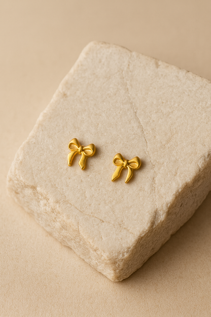 Lunavia 6-Pair Gold Plated Stud Earring Set – Minimalist Everyday Earrings for Women LE10334