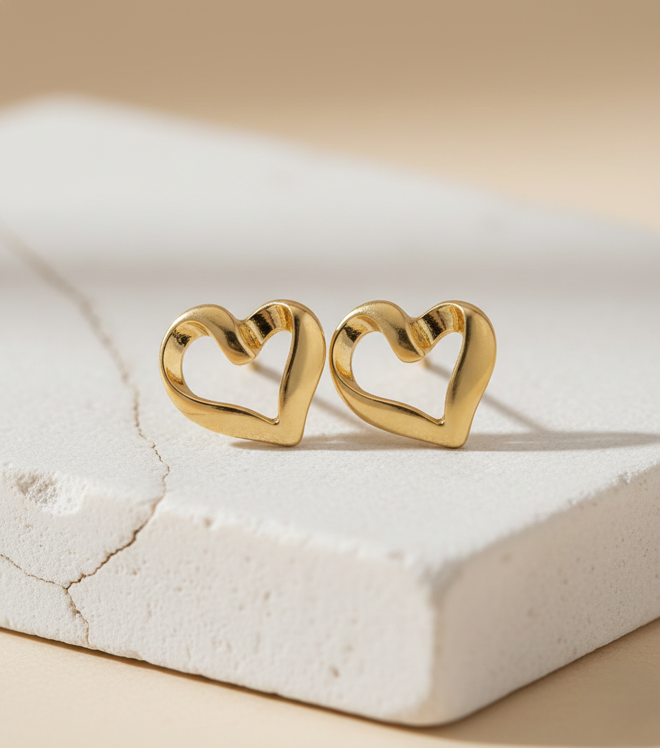 Lunavia Weekly Stud Earrings Set – 6 Pairs of Premium Gold & Pearl Daily Wear Earrings LE10356